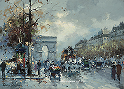 Paris - Champs Elysees - Antoine Blanchard