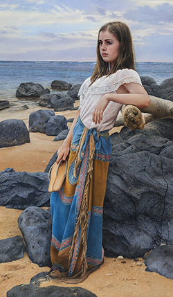 Young Girl at Seashore - Duffy Sheridan