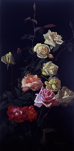 Still Life of Roses - George Cochran Lambdin